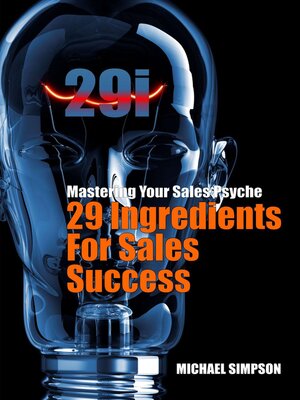 cover image of 29i--29 Ingredients For Sales Success